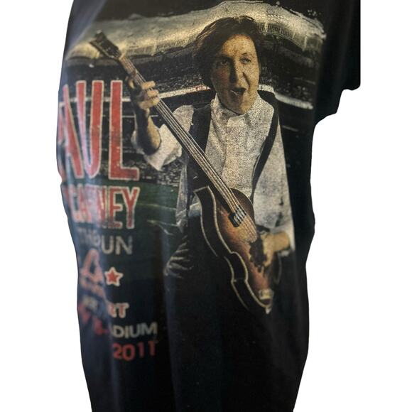 Paul McCartney On the Run Concert Tee Yankee Stadium 2011, Size M Unisex - Picture 3 of 6